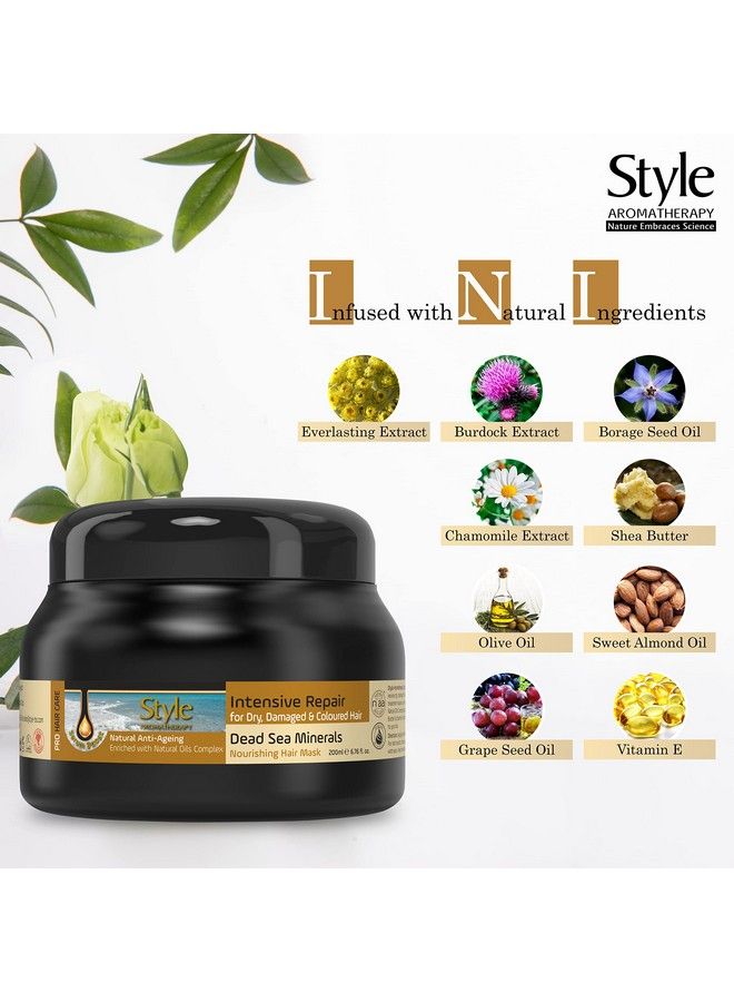 Professional Repair Hair Mask For Dry Damaged & Colored Hair 200 Ml