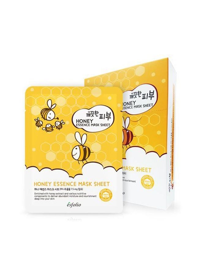 Pack Of 10 Honey Essence Mask Sheet Set