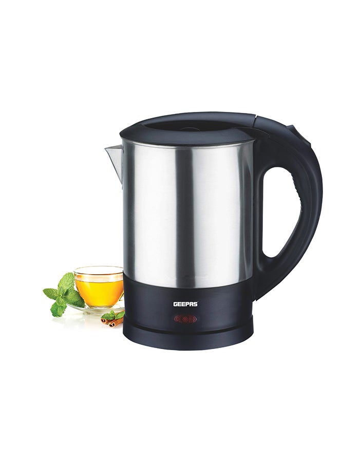 Electric Kettle Stainless Steel Housing | Boil Dry And Overheat Protection |Automatic Cutoff, 360 Degree Rotatable Base 1 L 1200 W GK5418N Silver/Black