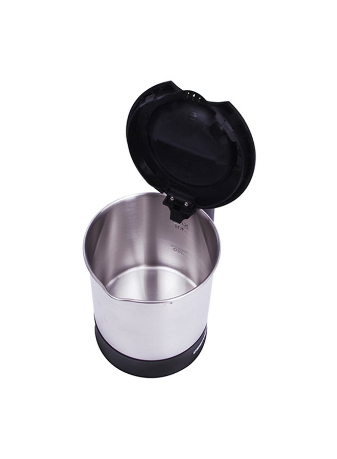 Electric Kettle Stainless Steel Housing | Boil Dry And Overheat Protection |Automatic Cutoff, 360 Degree Rotatable Base 1 L 1200 W GK5418N Silver/Black