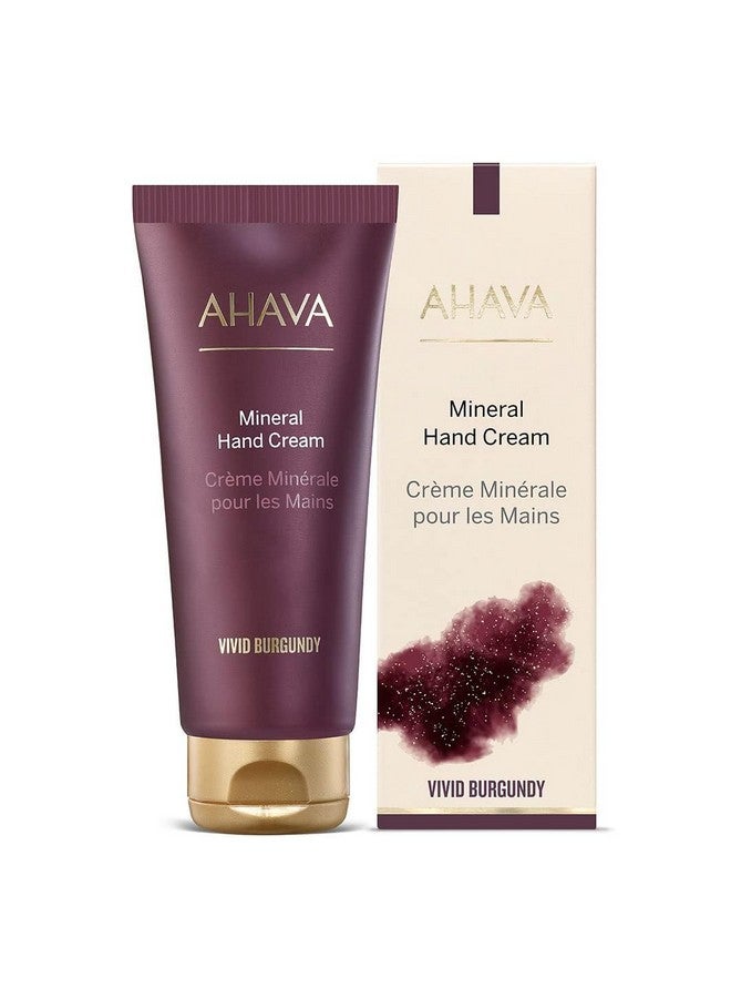 Vivid Burgundy Mineral Hand Cream, 100Ml