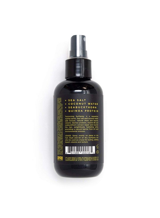 Byrd Texturizing Surfspray Volumizing Hair Spritz Add Shine And Hydration Safe For All Hair Types 6 Fl Oz