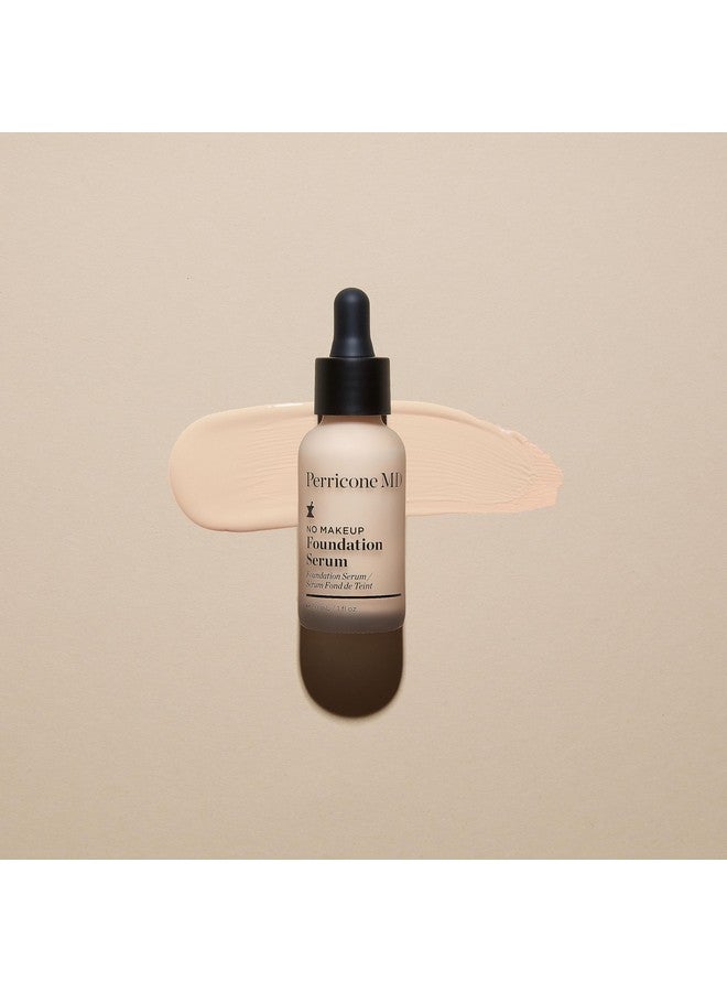 No Makeup Foundation Serum Broad Spectrum Spf 20, Ivory, 1 Oz.