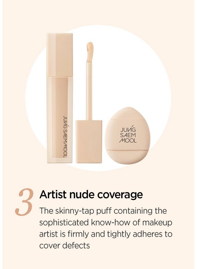 [Jungsaemmool Official] Skin Nuder Concealer (Light) ; Korean Makeup Concealer ; Korean Foundation ; Natural Coverage