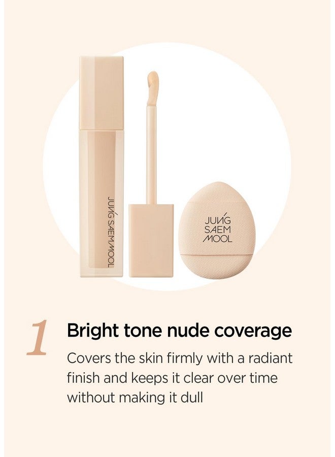 [Jungsaemmool Official] Skin Nuder Concealer (Light) ; Korean Makeup Concealer ; Korean Foundation ; Natural Coverage