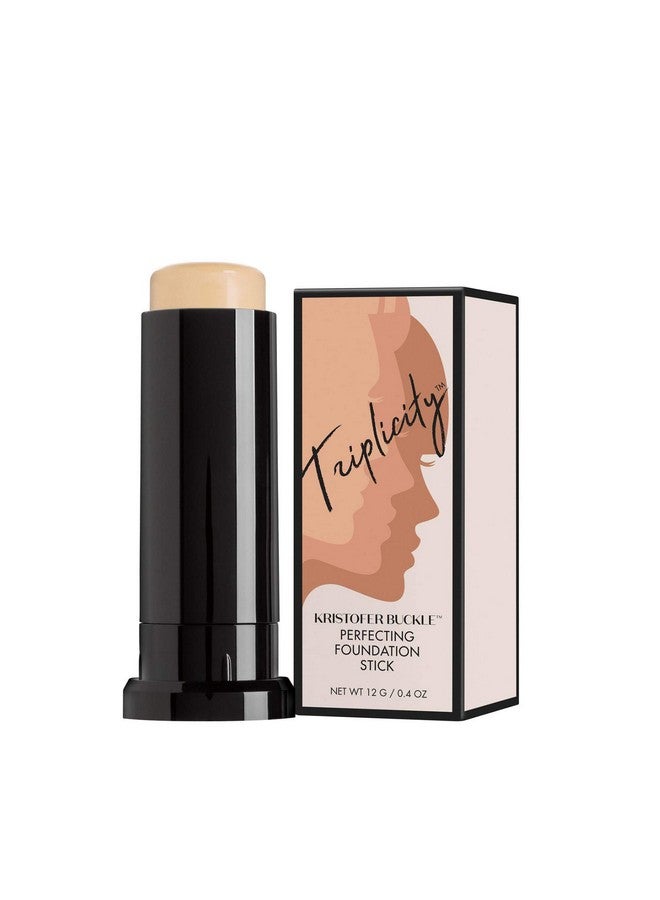 Triplicity® Perfecting Foundation Stick, 0.4 Oz. ; Primes Skin, Provides Buildable Coverage & Has A Soft Focus Effect ; Fair (Warm)