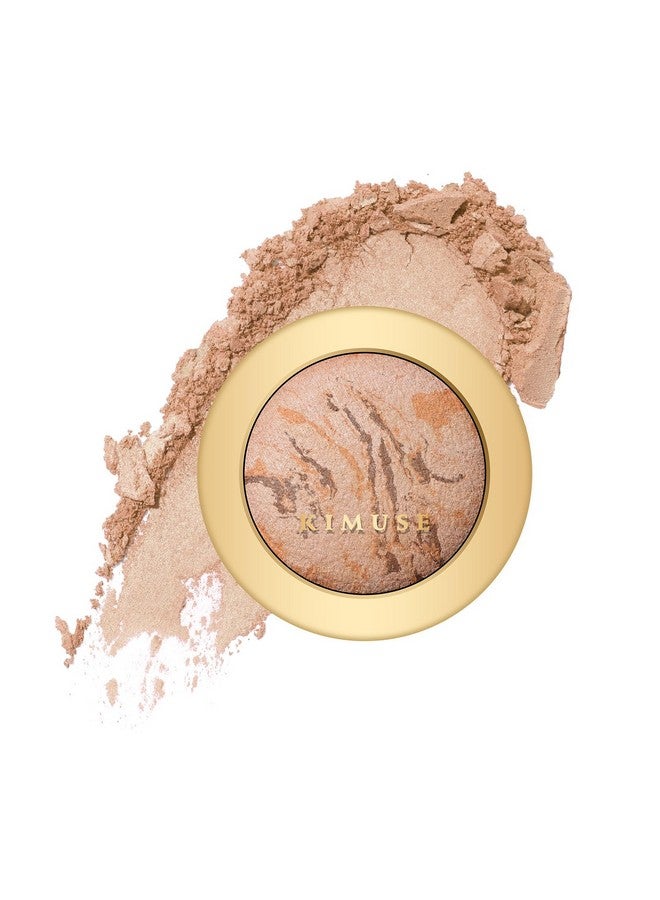 Lighting Glow Baked Foundation, Brighten Color, Color Corrector, Buildable Coverage, Lightweight Powder Foundation, Radiant Natural Finish (Natural Color)