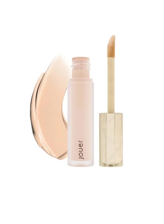 Essential High Coverage Liquid Concealer Brightening Concealer Color Corrector For Under Eye Dark Circles, Spot Coverage, And Eye Primer Soft Matte Finish, Wheat