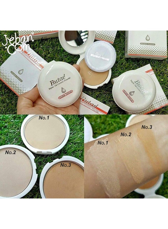 Super Oil Control Face Compact Foundation Powder Loose Translucent Perfect Skin Smooth Radiance Oilfree Pressed Soft Beige Lightweight Longlasting Spf25 Sun Protect & Makeup Matte 0.50 Oz (14G)