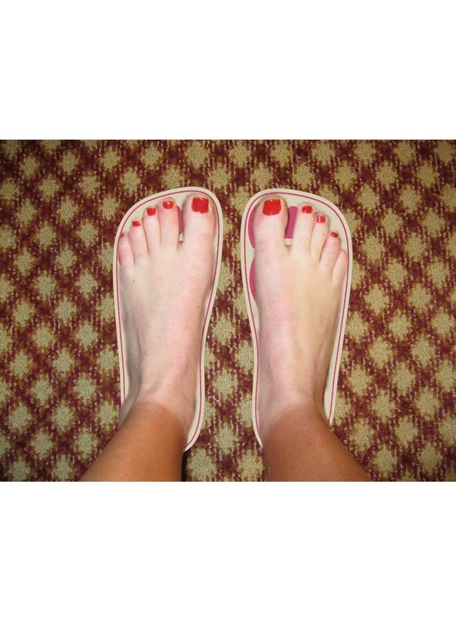 200 Pairs(400Feets) Spray Tan Feet Pads Protectors In Pink Color For Sunless Spray Tanning