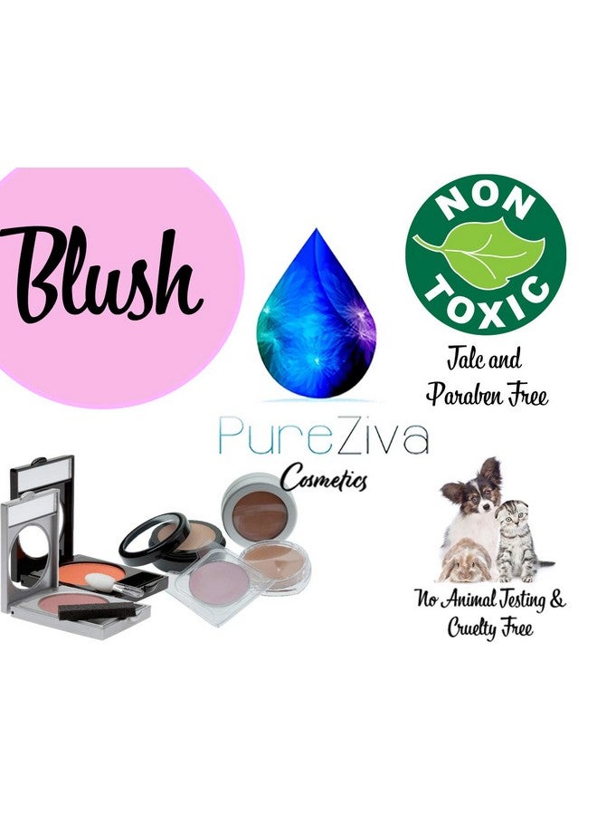ª Radiant Orchid Purple Lavender Violet Princess Pink Vegan Blush Pressed Cheek Color Powder, Talc & Paraben Free, No Animal Testing & Cruelty Free