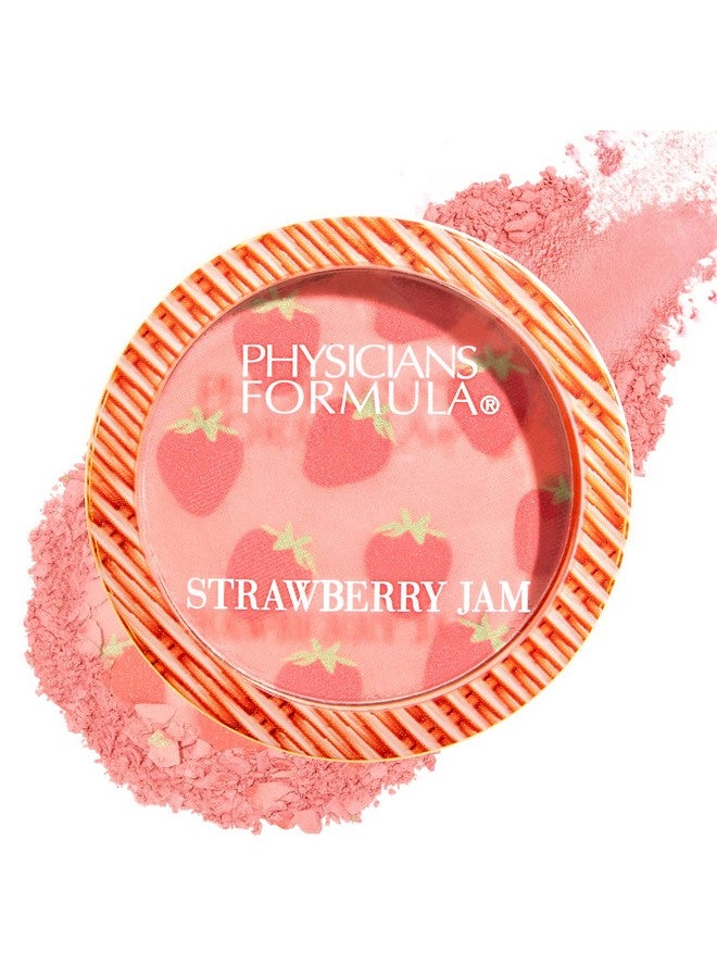 Murumuru Strawberry Jam Blush Strawberry, Shimmery Finish