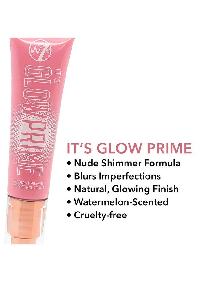 It'S Glow Prime Radiant Face Primer Hydrating Skin & Blurring Imperfections Watermelon Extract Facial Primer