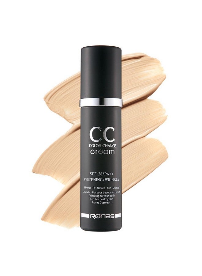 Cc Color Change Cream Spf38 Pa+++. Wrinkle Uv Protection Korean Aesthetic Cosmetics 1.76 Fl Oz
