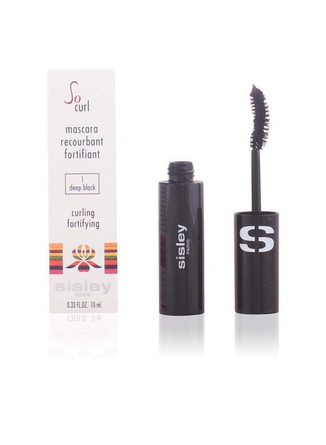 Paris So Curl Curling Fortifying Mascara, 01 Deep Black, 0.33 Ounce