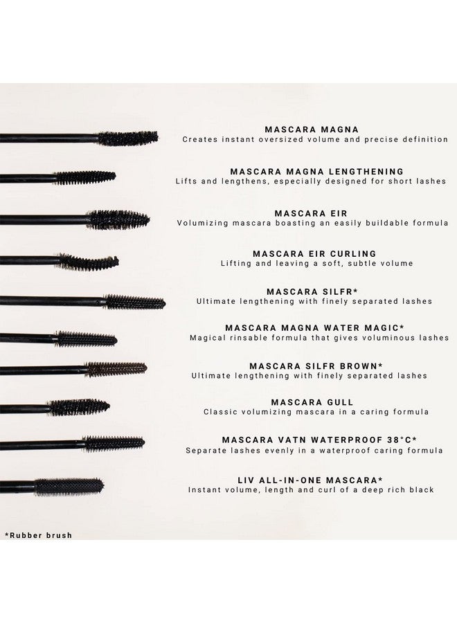 Eir Waterproof Mascara Boost Lashes Without Smudging And Clumping Safe For Sensitive Eyes Intense Color Payoff Cruelty Free And Vegan Makeup 006 Black 0.34 Oz