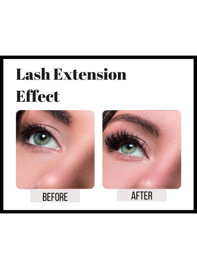 Zen Extension Lash Mascara, Intense Length, No Flaking, No Smudging, No Clumping, Volumizes & Separates Lashes, Fuller Longer And Thicker Lashes, Black, 0.27 Fl. Oz. ; 8 Ml