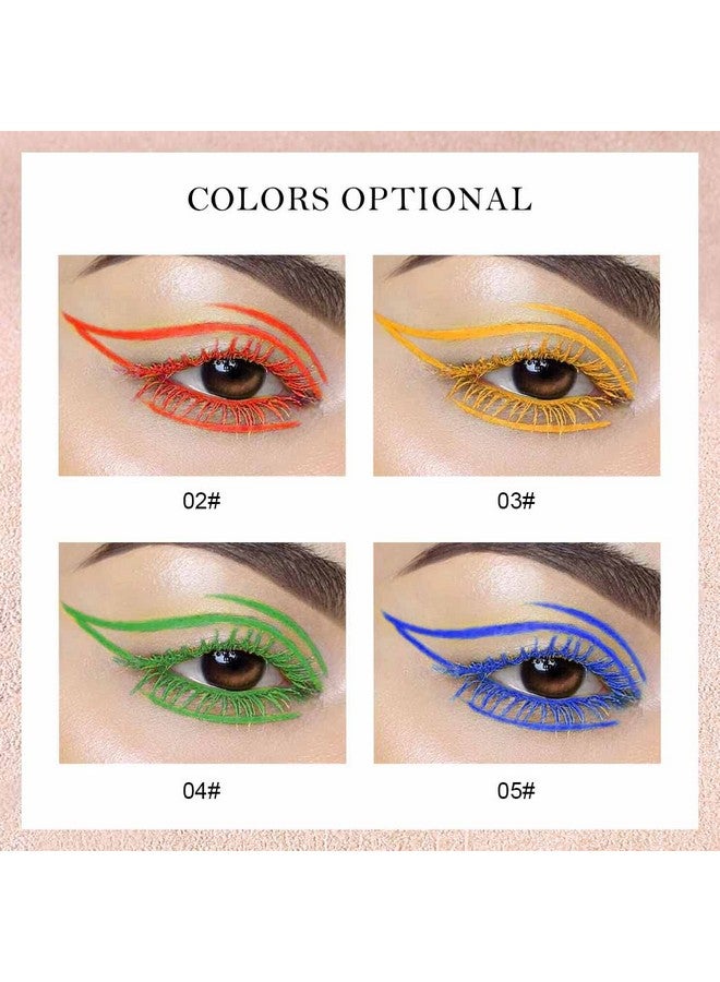 Colorful Mascara Fiber Mascaras Thick Eyelash Wataerproof Eyelashes Thicker Long Lasting Eyes Makeup For Women And Girls Pack Of 1 (B Green)