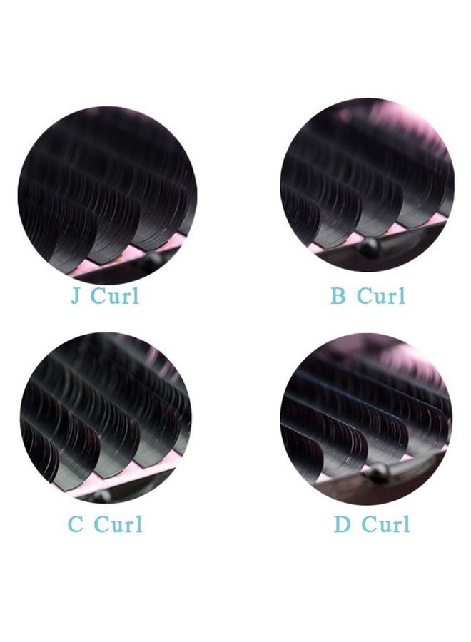 0.05 D 12Mm Volume Eyelash Extension Individual Mink Silk Lashes Perfect For Salon Use