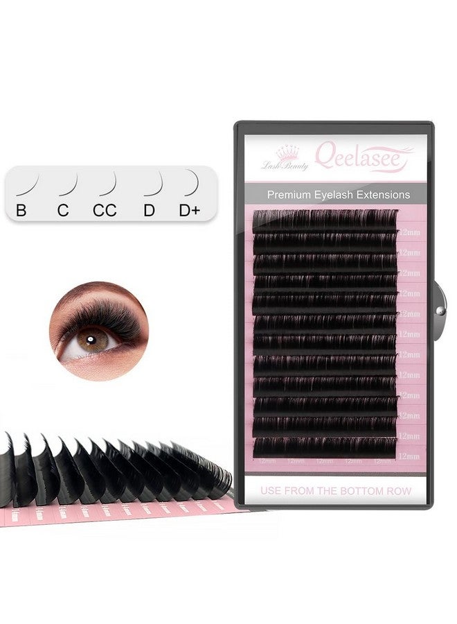 Individual Mink Eyelashes Eyelash Extension 0.07 C Curl 9Mm Korean Silk Lash Extensions Supplies Fake Eyelashes By Qeelasee