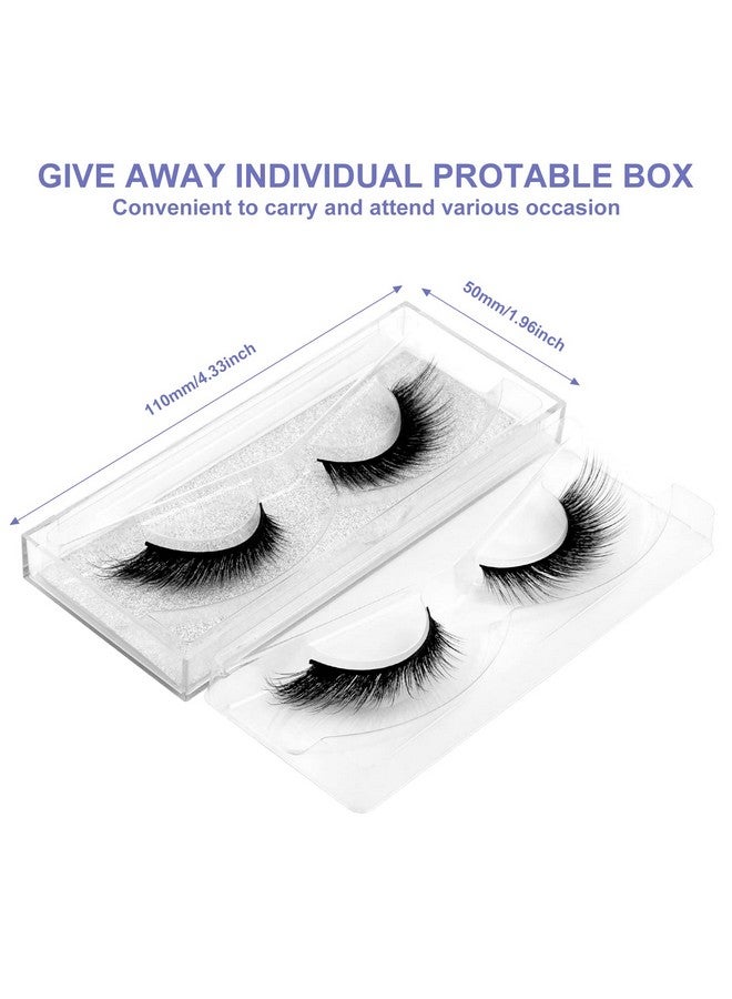 Lash Extension Strip Eyelashes 5 Pairs 6D Lashes Fox Eye Mink Eyelashes False Lashes Reusable Fake Eyelashes Mink Wispy Lashes Natural Look ; Winged 7Mm17Mm