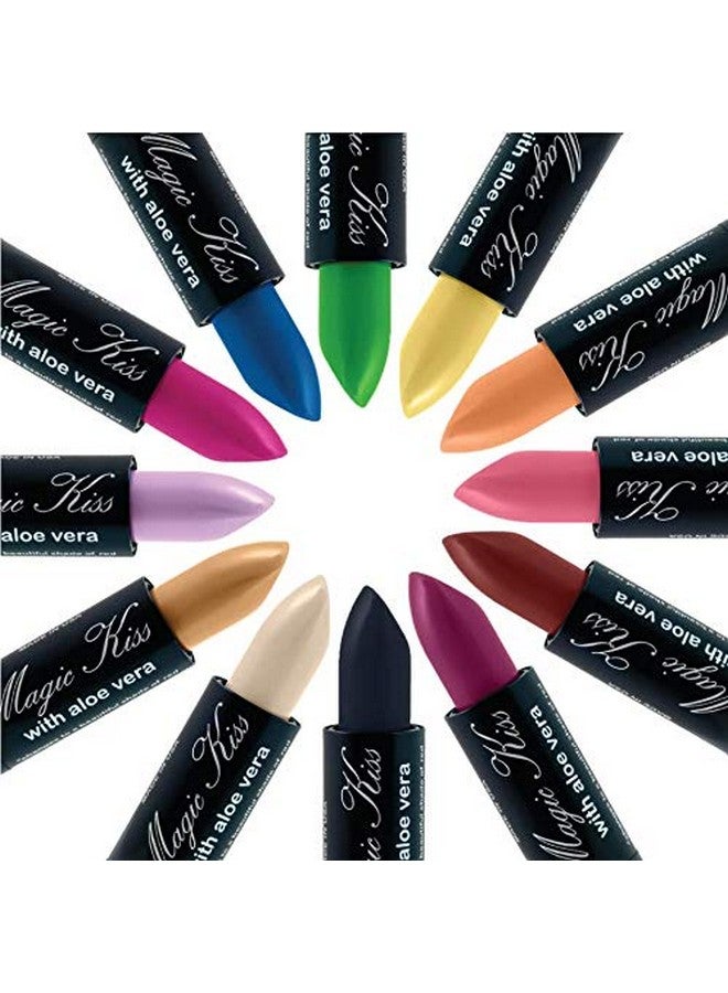 Pack Of 12 Color Changing Aloe Vera Lipstick Set Made In Usa (Colors Of Aloha 03)