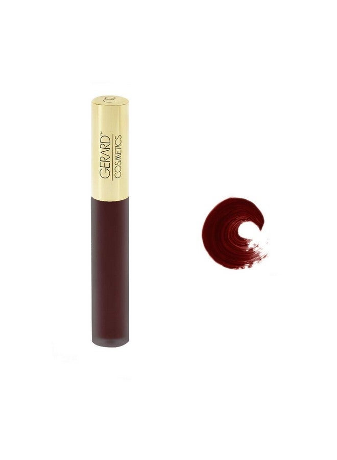 Hydra Matte Liquid Lipstick Nourishing Ingredients Moisturizes And Hydrates Lips Coats Lips With Smooth, Metallic Color No Flaking Or Smudging Boss Lady 0.085 Oz