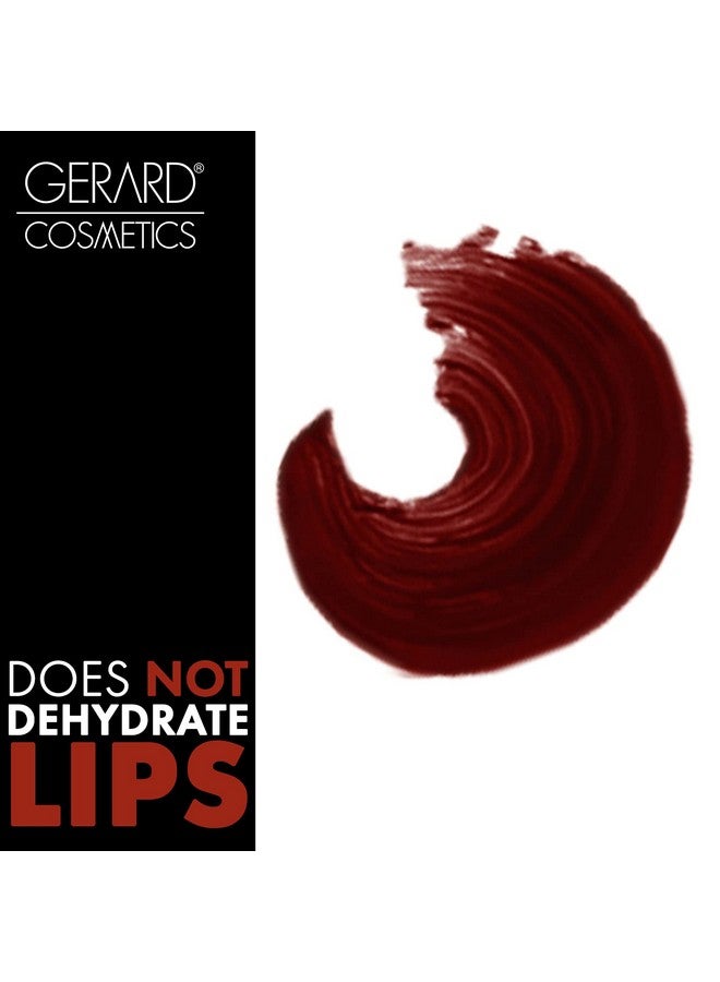 Hydra Matte Liquid Lipstick Nourishing Ingredients Moisturizes And Hydrates Lips Coats Lips With Smooth, Metallic Color No Flaking Or Smudging Boss Lady 0.085 Oz