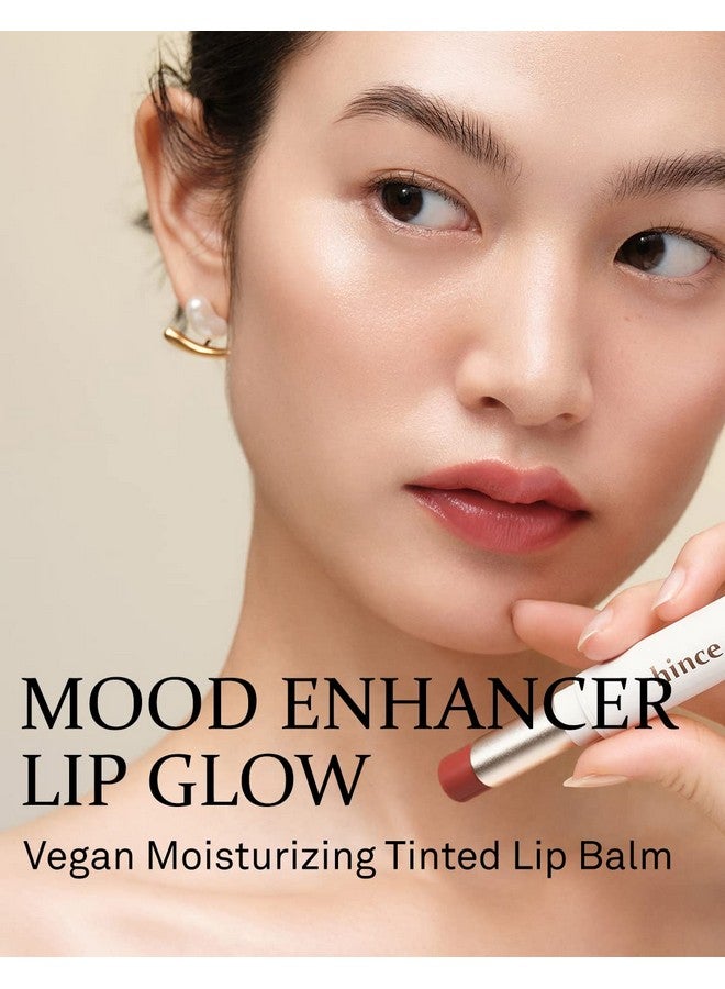 Mood Enhancer Lip Glow, Moisturizing Lip Balm With Shea Butter & Sweet Almond, Nonsticky And Longlasting Tinted Lip Tint With Buttery Balm Texture For Neutral Color 0.2Oz. (Impassioned)