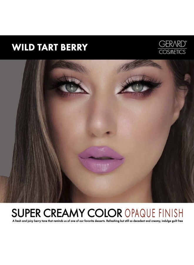 Supreme Lip Creme Adorn Your Lips With Rich Color And Full Coverage Lightweight And Nondrying Formula Creamy Blend Applies Perfectly Smooth Wild Berry Tart 0.64 Oz