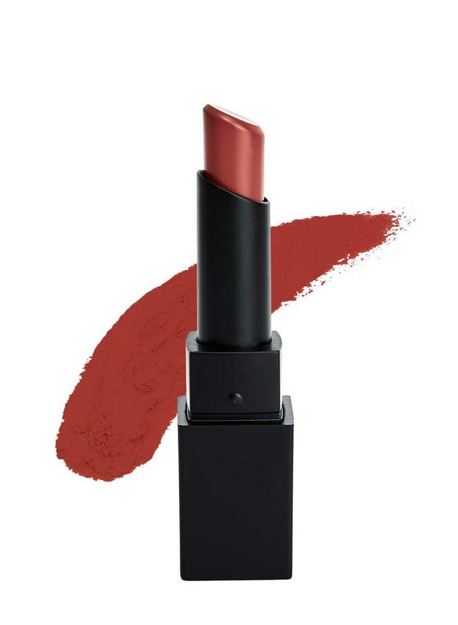 Nothing Else Matter Longwear Matte Lipstick 03 Rust Have (Subtle Burnt Red) 3.5 Gms Waterresistant, Premium Matte Lipstick, Paraben Free