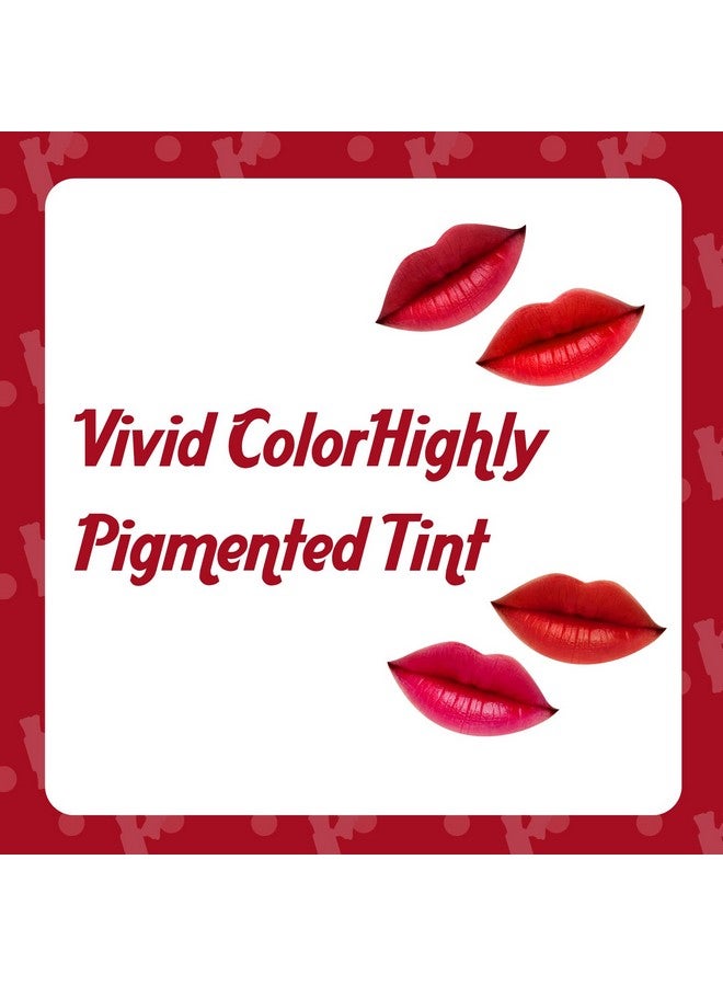 THE SAEM Saemmul Water Candy Tint #1 Cherry - High Pigment Long Lasting Lip Stain Juicy Fruity Vivid Colors - Transfer Proof, Weightless & Smudge Proof, 0.3 fl.oz.