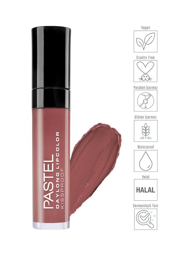 Daylong 39, Ink Liquid Lipstick, Longlasting Matte Finish Liquid Lip Makeup, Highly Pigmented Color, Exhilarator