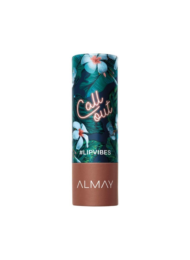 Lip Vibes, Call Out, 0.14 Ounce, Cream Lipstick , Beige