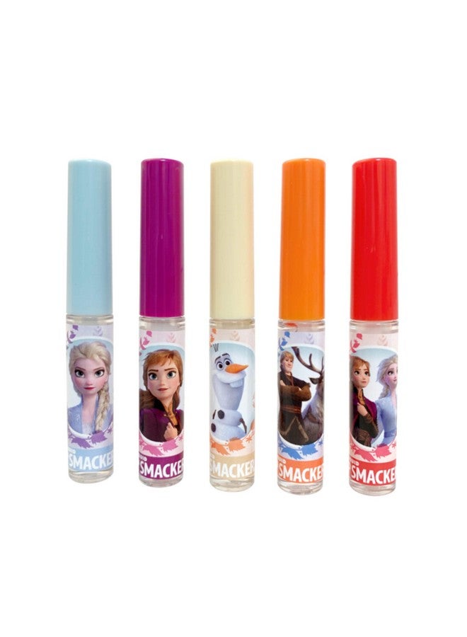 Disney Frozen Ii Liquid 5Piece Party Pack Northern Blue Raspberry, Born To Lead Lychee, Stronger Strawberry, Vanilla Snowitall, Wilderness Peach