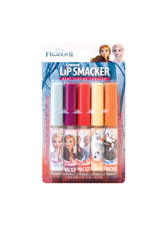 Disney Frozen Ii Liquid 5Piece Party Pack Northern Blue Raspberry, Born To Lead Lychee, Stronger Strawberry, Vanilla Snowitall, Wilderness Peach