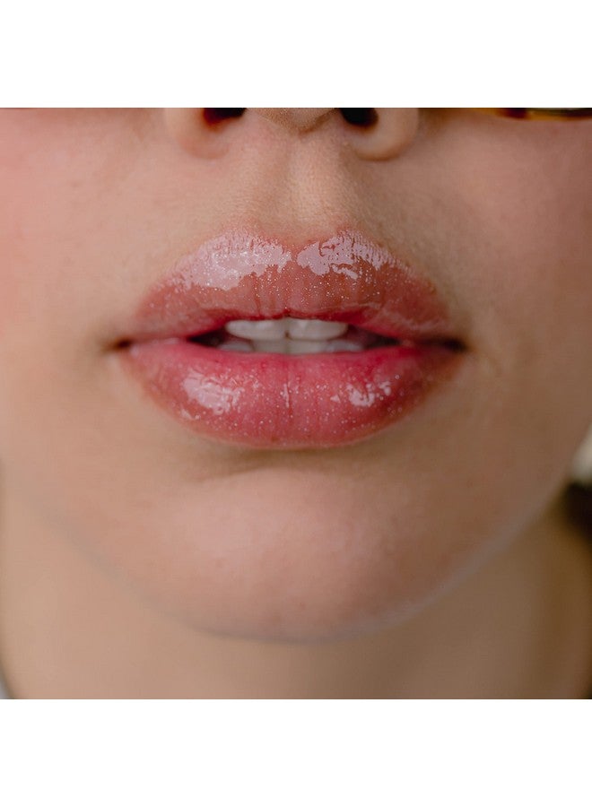 Suavecita Lip Gloss Tequila Sunrise Peachy Nude Hydrating High Shine Long Lasting Shimmer Vegan Cruelty Free