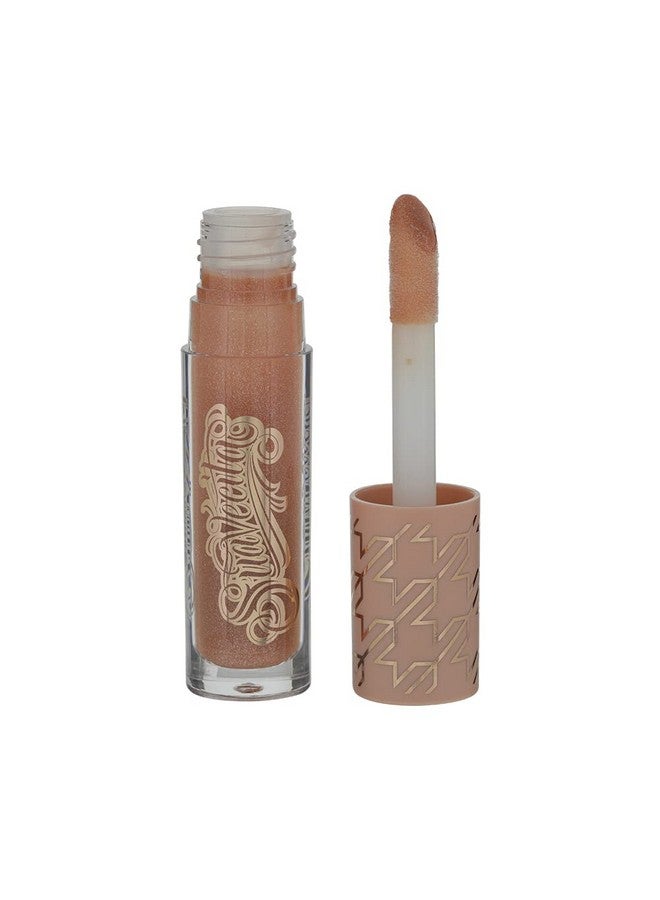 Suavecita Lip Gloss Tequila Sunrise Peachy Nude Hydrating High Shine Long Lasting Shimmer Vegan Cruelty Free
