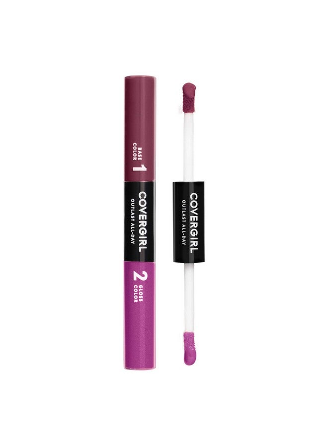 Outlast Allday Color & Lip Gloss Vivid Violet , 0.2 Ounce