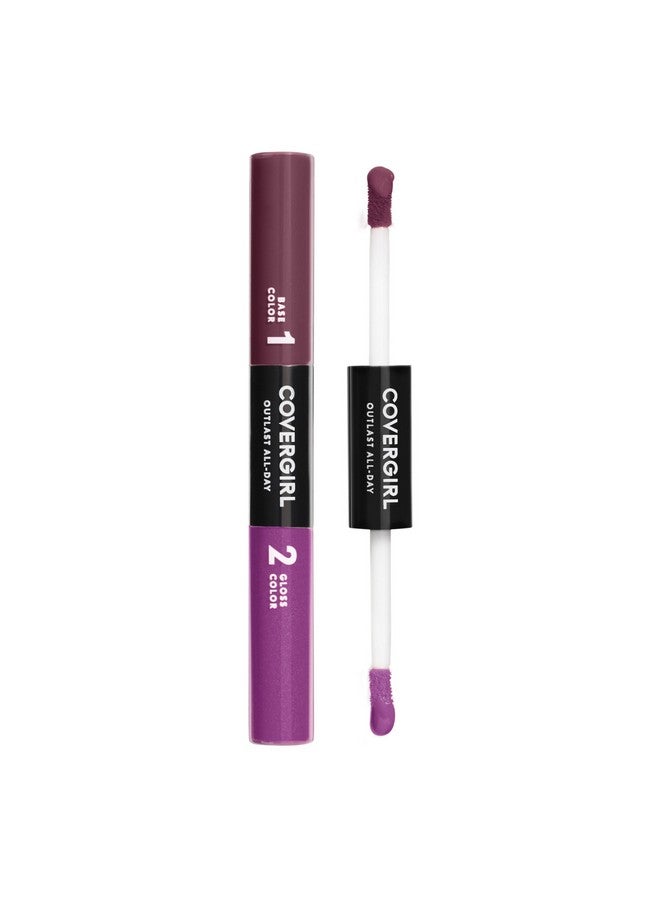 Outlast Allday Color & Lip Gloss Vivid Violet , 0.2 Ounce