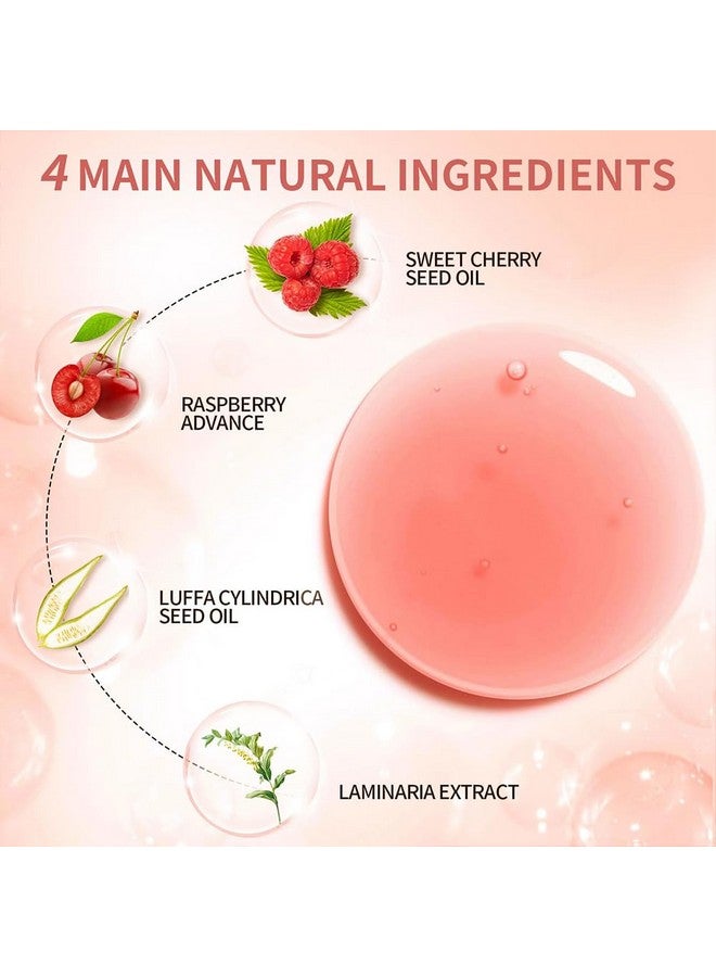 Plumping Lip Oil, Hydrating Gloss Tinted Lip Balm Transparent Lip Care, Big Brush Head Glitter Shine, Long Lasting Nourishing Nonsticky Fresh Textureand Dry Lips Lip Care Products (Rosewood) 0.2 Oz