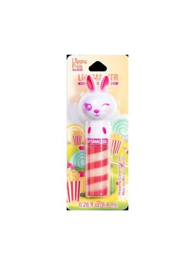 Bunny Lip Gloss Flavored Lippy Pal Swirl Bunny Rabbit, Hopping Caramel Corn, 0.14 Ounce