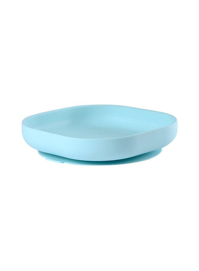 Silicone Baby Suction Plate, Nonslip Suction Bottom Easy To Clean, Silicone Plates For Baby, Toddler Plates, Baby Plate, Baby Essentials, Sky