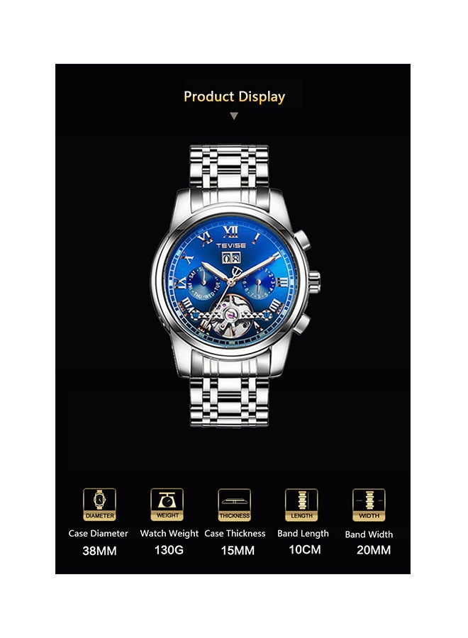 men Skeleton Automatic Mechanical Watch