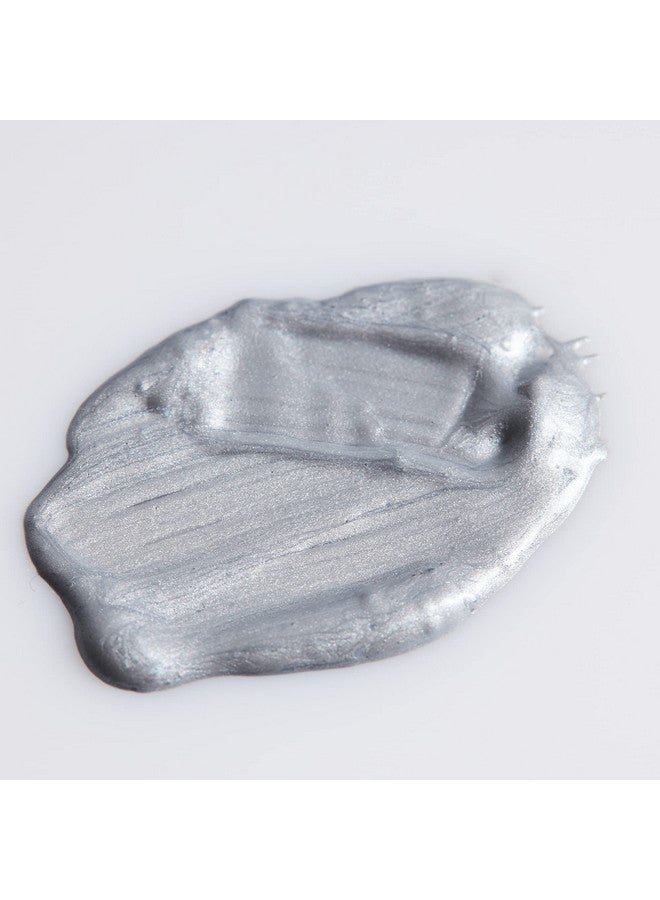 Metallic Face Paint Makeup For The Face & Body 0.40Fl Oz Create Mesmerising Metallic Face Paint Designs! Silver