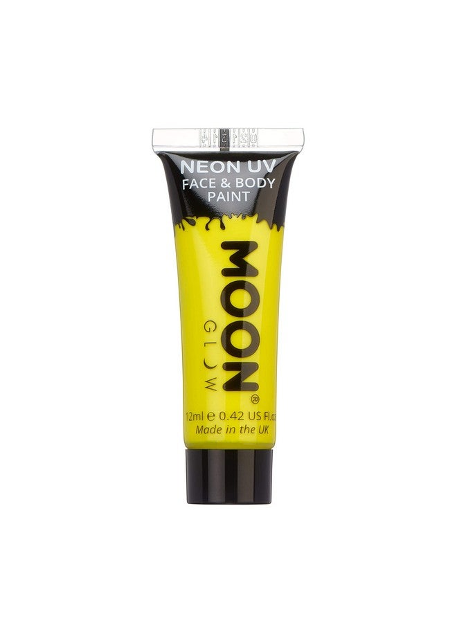 0.42Oz Blacklight Neon Uv Face & Body Paint Intense Yellow