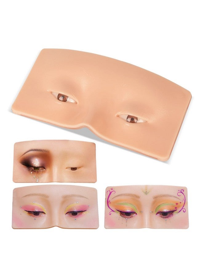 Makeup Practice Face Jimking Makeup Practice Board Faccial Practice Skin For Professional And Beginners 3D Realistic Model For Eyelash Extensions Eyeliner And Eyeshadow Face Makeup Practice