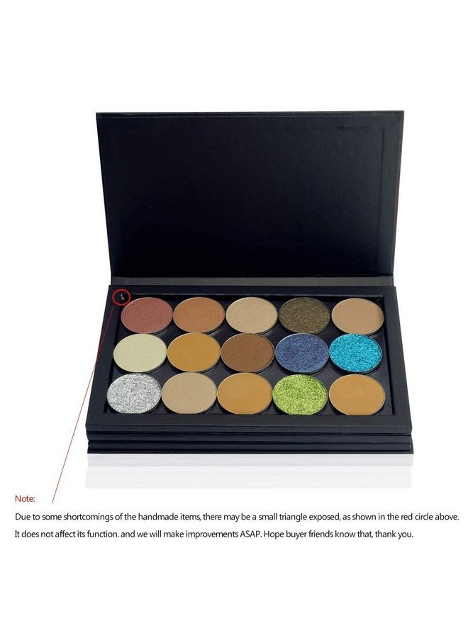 4Layer Book Shaped Magnetic Eyeshadow Palette Large Empty Makeup Storage Box