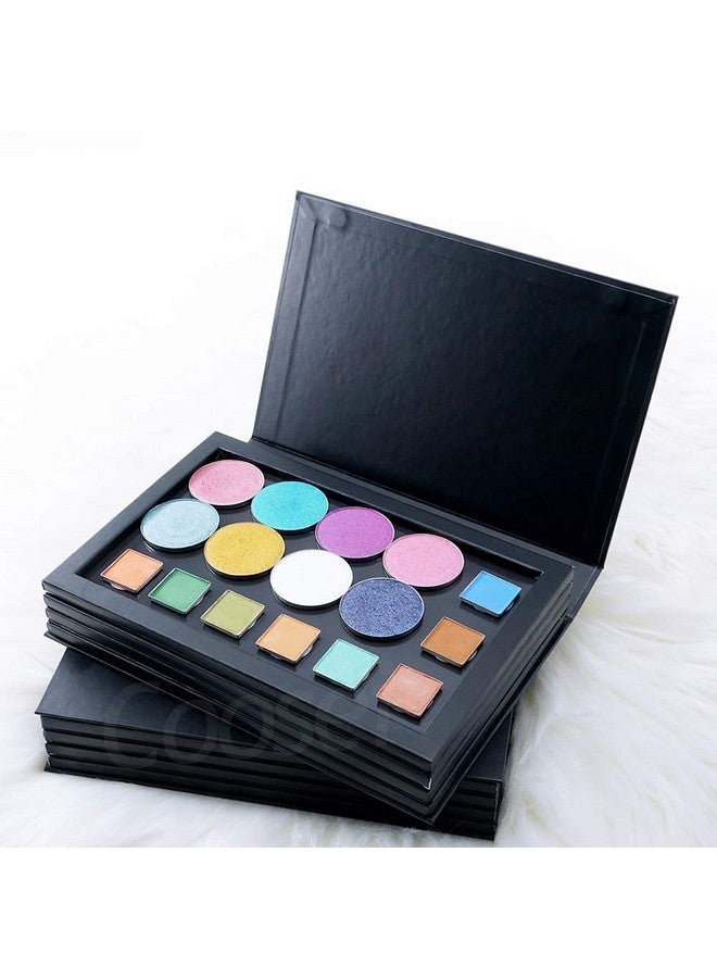 4Layer Book Shaped Magnetic Eyeshadow Palette Large Empty Makeup Storage Box