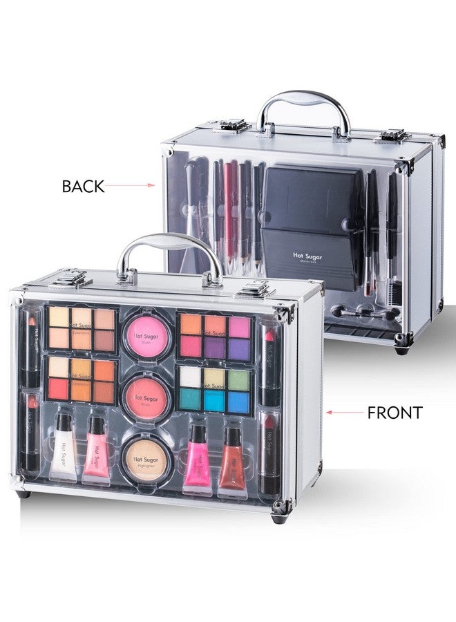 Makeup Kit For Girls 1012, Basic Cosmetic Set For Women Perfect To Begin The Makeup Journey (Clear)